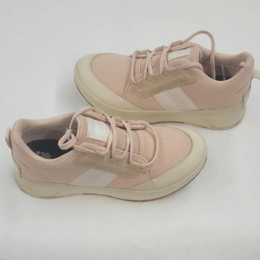 Sorel Women's Pink/Tan Sneakers Size 9.5 - Picture 2 of 9